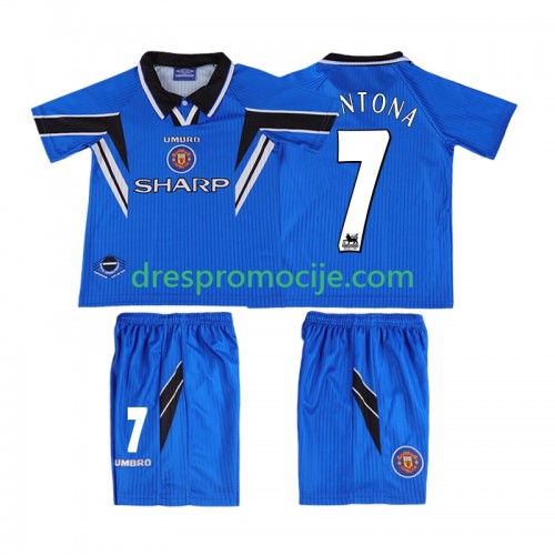 Manchester United CONTONA 7 Dres Retro Dječji Treći 1996 1998 Kratkih Rukava Manchester United CONTONA 7 Dres Retro Dječji Treći 1996 1998 Kratkih Rukava